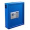 Adiroffice 40-Key Steel Digital Electronic Lock Wall-Mount Security Key Cabinet, Blue ADI680-40-BLU-MK - alternate 3